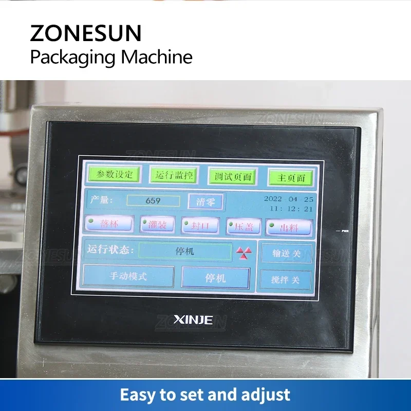 ZONESUN  Automatic Cup Feeding - đánh giá và giá Sauce Dipping Cup