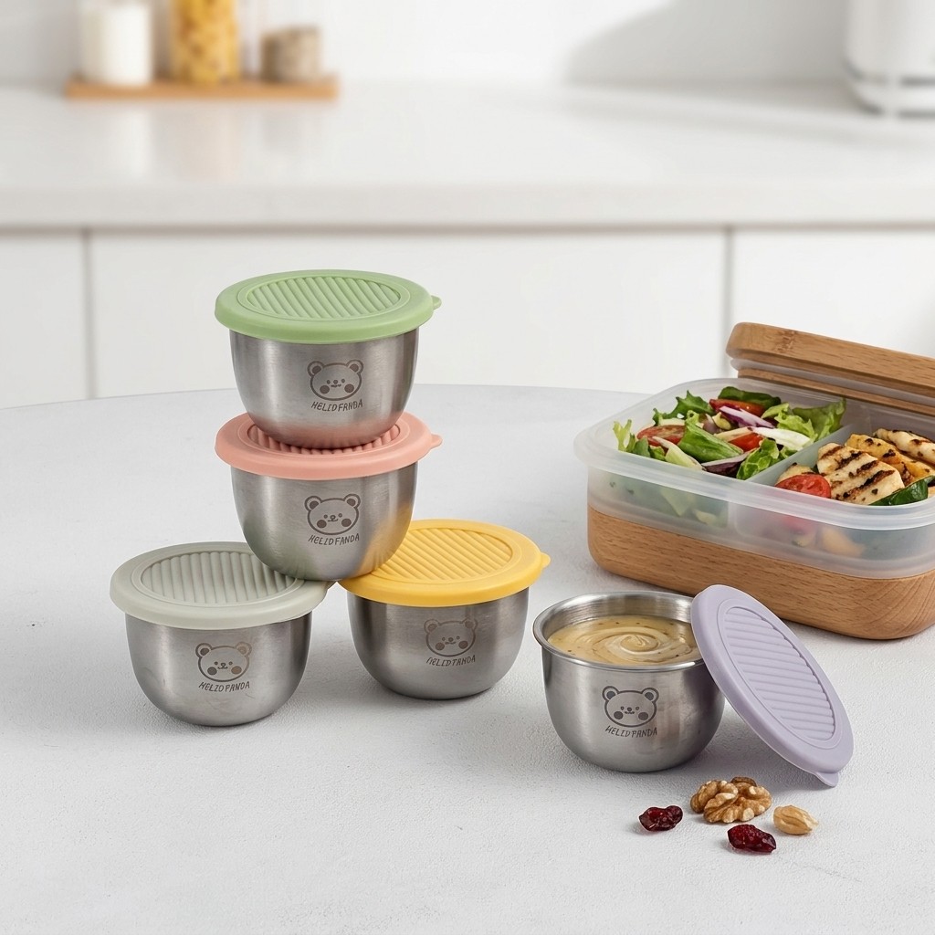 1/6Pcs 304 Stainless Steel Dre - đánh giá và giá Sauce Dipping Cup