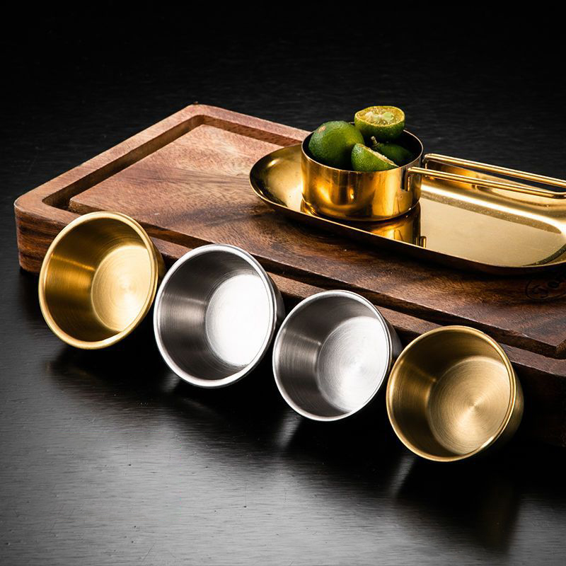 △ 304 Stainless Steel Small Se - đánh giá và giá Sauce Dipping Cup