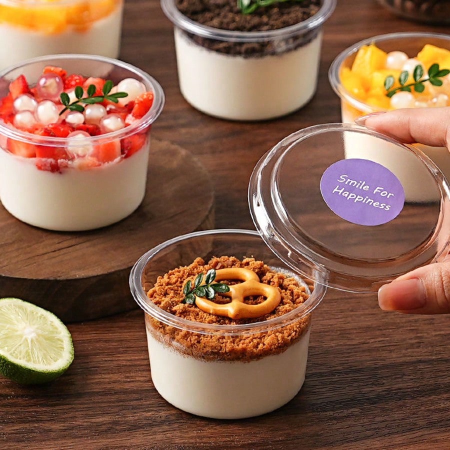 50/100PCS 250ML Disposable Pla - đánh giá và giá Sauce Dipping Cup