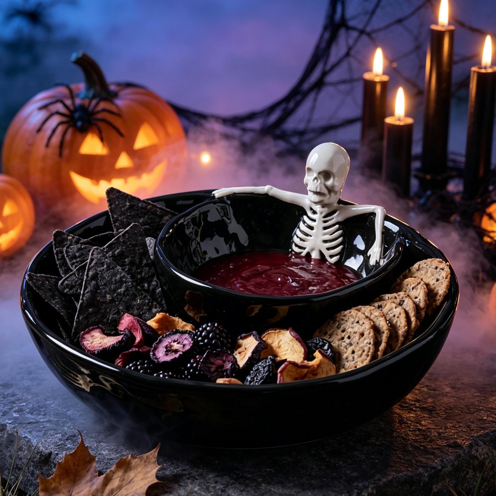 Dipping Bowls Halloween Double - đánh giá và giá Meal Prep Bowl