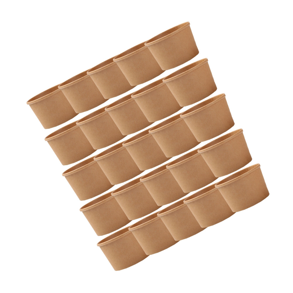 50Pcs Kraft Paper Food Contain - đánh giá và giá Meal Prep Bowl