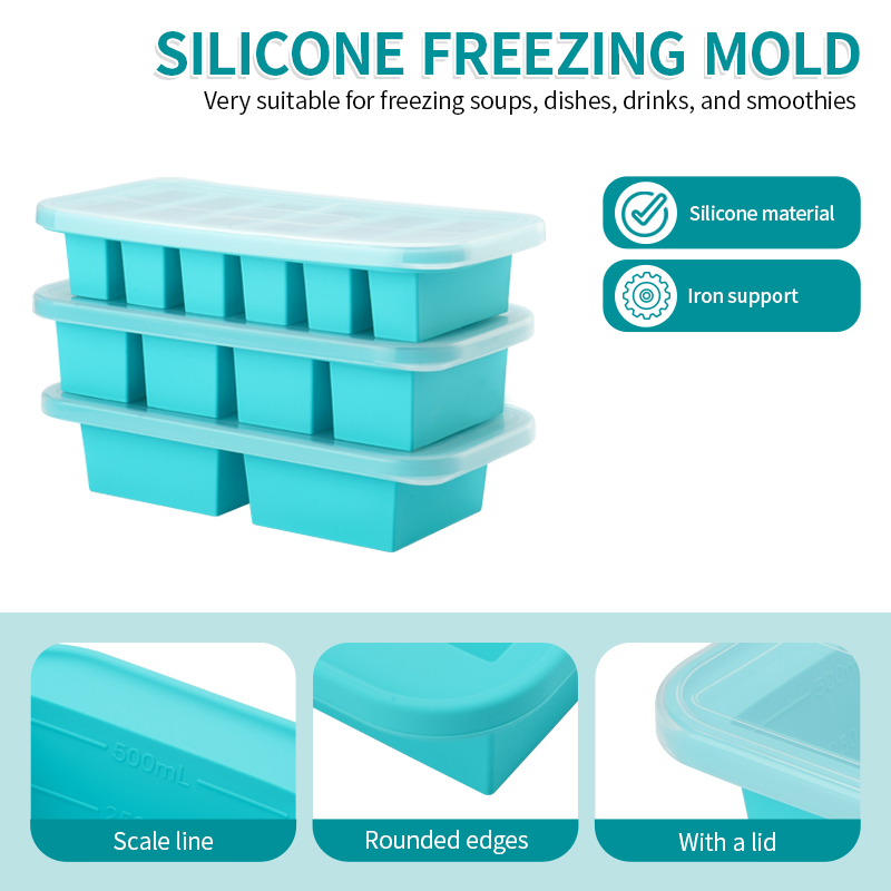 2 or 3-piece Silicone Freezer  - đánh giá và giá Meal Prep Or Prep Meal