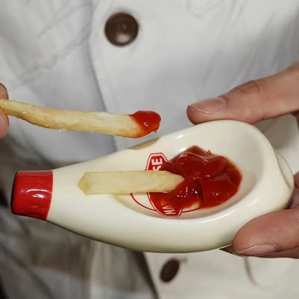 New Tomato Shaped Sauce Plates - đánh giá và giá Sauce Dipping Cup