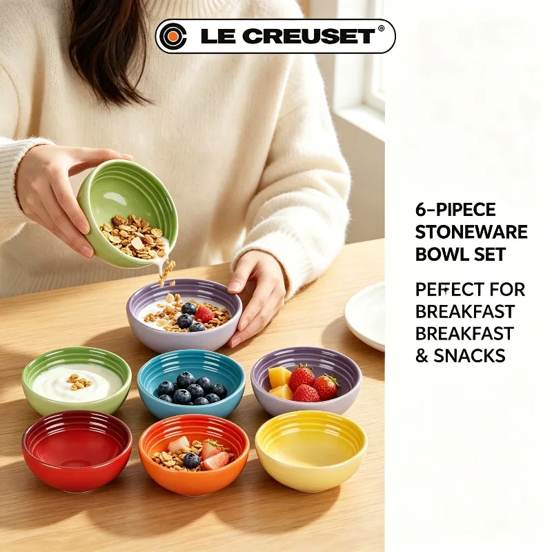 Le Creuset Mini Pinch Bowl Set - đánh giá và giá Meal Prep Kitchen
